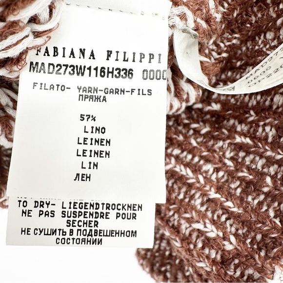 Fabiana Filippi Sweater Brown - Picture 6 of 10